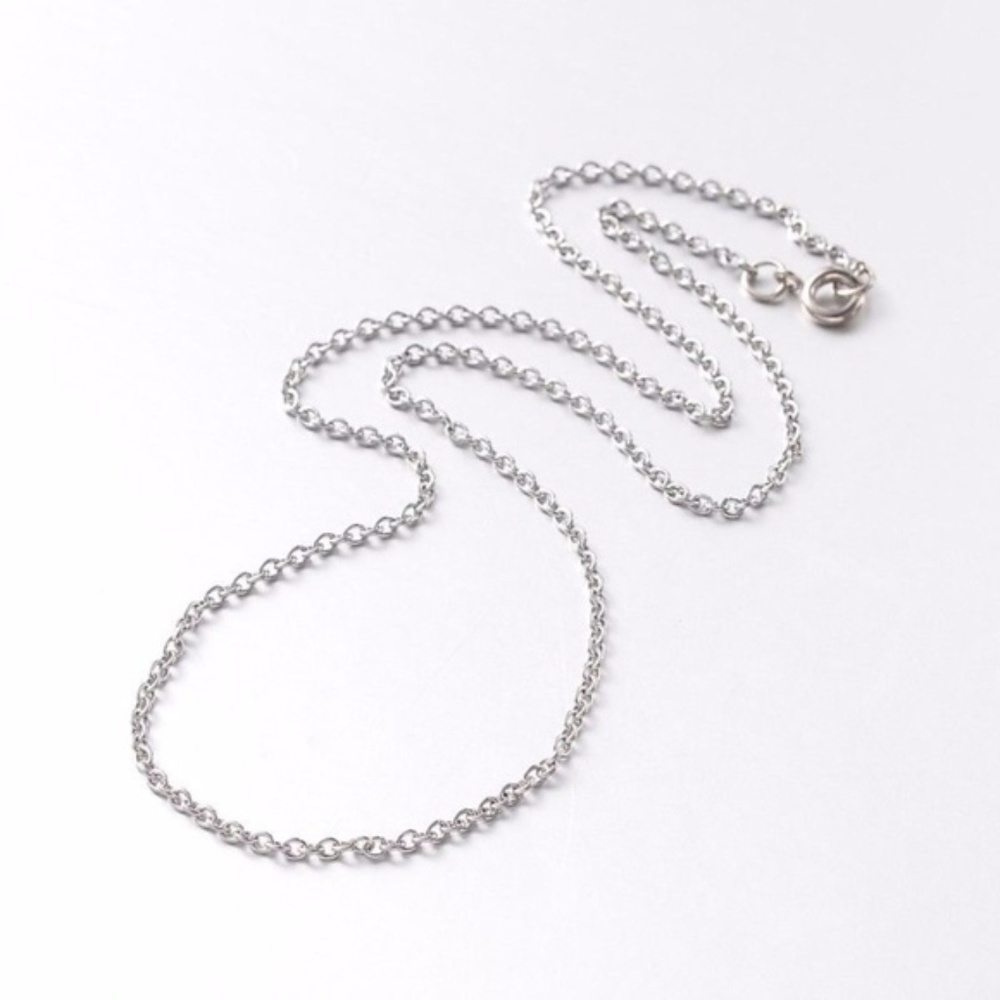 Surgical Stainless Steel 28" Rolo Chain Necklace